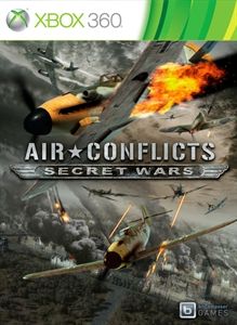 Air Conflicts: Secret Wars box art for Xbox 360
